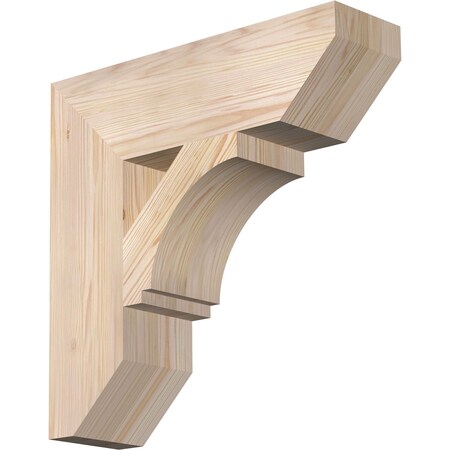 Ekena Millwork Imperial Slat Smooth Bracket, Douglas Fir, 5 1/2"W x 20"D x 20"H BKT06X20X20IMP06SDF